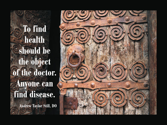 Osteopathic Quote