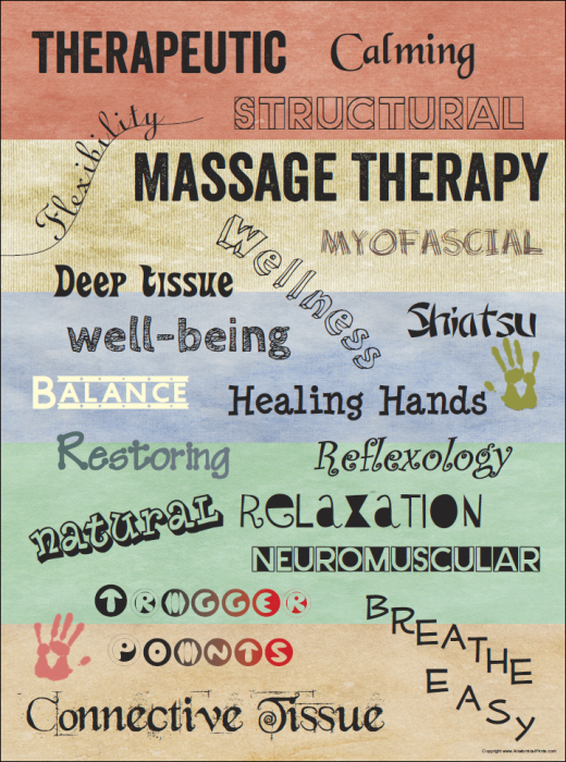 Massage Words